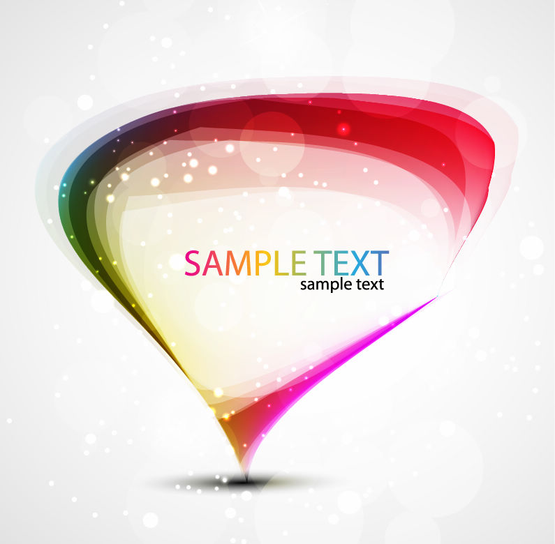 free vector Abstract Colorful Rainbow Vector Art